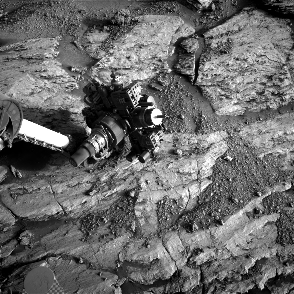Nasa's Mars rover Curiosity acquired this image using its Right Navigation Camera on Sol 2585, at drive 1626, site number 77