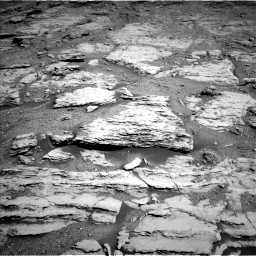 Nasa's Mars rover Curiosity acquired this image using its Left Navigation Camera on Sol 2586, at drive 1632, site number 77