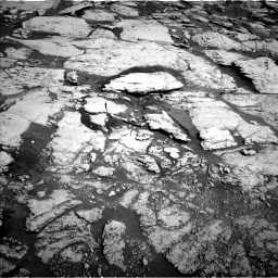 Nasa's Mars rover Curiosity acquired this image using its Left Navigation Camera on Sol 2586, at drive 1716, site number 77