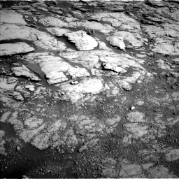 Nasa's Mars rover Curiosity acquired this image using its Left Navigation Camera on Sol 2586, at drive 1728, site number 77