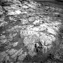 Nasa's Mars rover Curiosity acquired this image using its Left Navigation Camera on Sol 2586, at drive 1740, site number 77