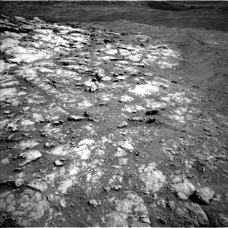 Nasa's Mars rover Curiosity acquired this image using its Left Navigation Camera on Sol 2586, at drive 1770, site number 77