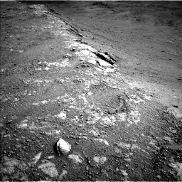 Nasa's Mars rover Curiosity acquired this image using its Left Navigation Camera on Sol 2586, at drive 1920, site number 77
