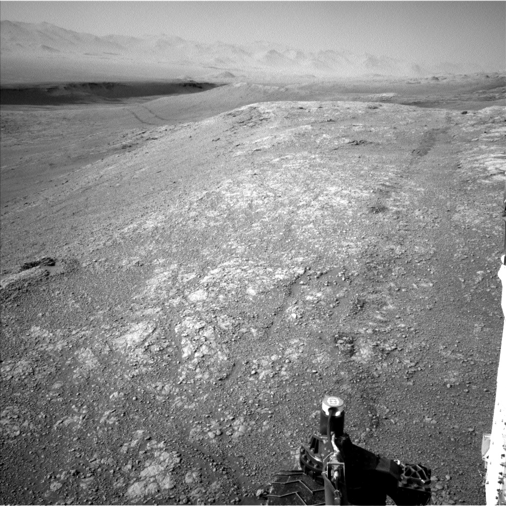 Nasa's Mars rover Curiosity acquired this image using its Left Navigation Camera on Sol 2586, at drive 1926, site number 77