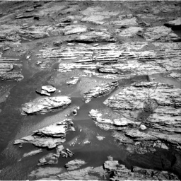 Nasa's Mars rover Curiosity acquired this image using its Right Navigation Camera on Sol 2586, at drive 1656, site number 77