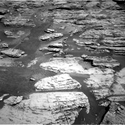Nasa's Mars rover Curiosity acquired this image using its Right Navigation Camera on Sol 2586, at drive 1668, site number 77