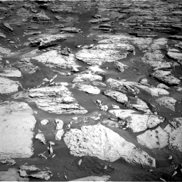 Nasa's Mars rover Curiosity acquired this image using its Right Navigation Camera on Sol 2586, at drive 1692, site number 77
