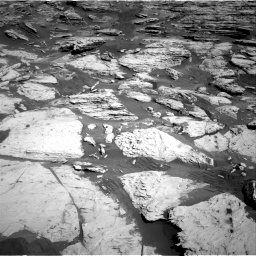 Nasa's Mars rover Curiosity acquired this image using its Right Navigation Camera on Sol 2586, at drive 1698, site number 77