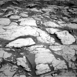 Nasa's Mars rover Curiosity acquired this image using its Right Navigation Camera on Sol 2586, at drive 1710, site number 77