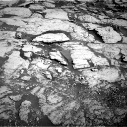 Nasa's Mars rover Curiosity acquired this image using its Right Navigation Camera on Sol 2586, at drive 1716, site number 77