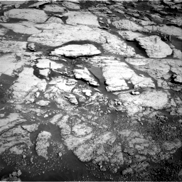 Nasa's Mars rover Curiosity acquired this image using its Right Navigation Camera on Sol 2586, at drive 1722, site number 77