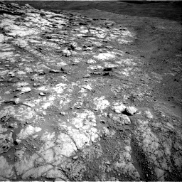 Nasa's Mars rover Curiosity acquired this image using its Right Navigation Camera on Sol 2586, at drive 1764, site number 77