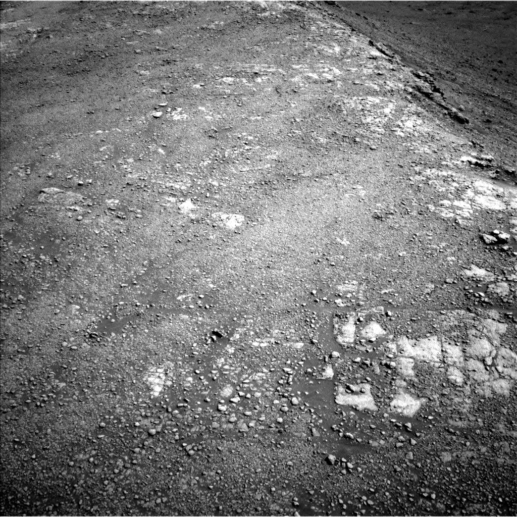 Nasa's Mars rover Curiosity acquired this image using its Left Navigation Camera on Sol 2589, at drive 1956, site number 77
