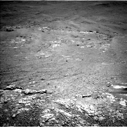 Nasa's Mars rover Curiosity acquired this image using its Left Navigation Camera on Sol 2589, at drive 1986, site number 77