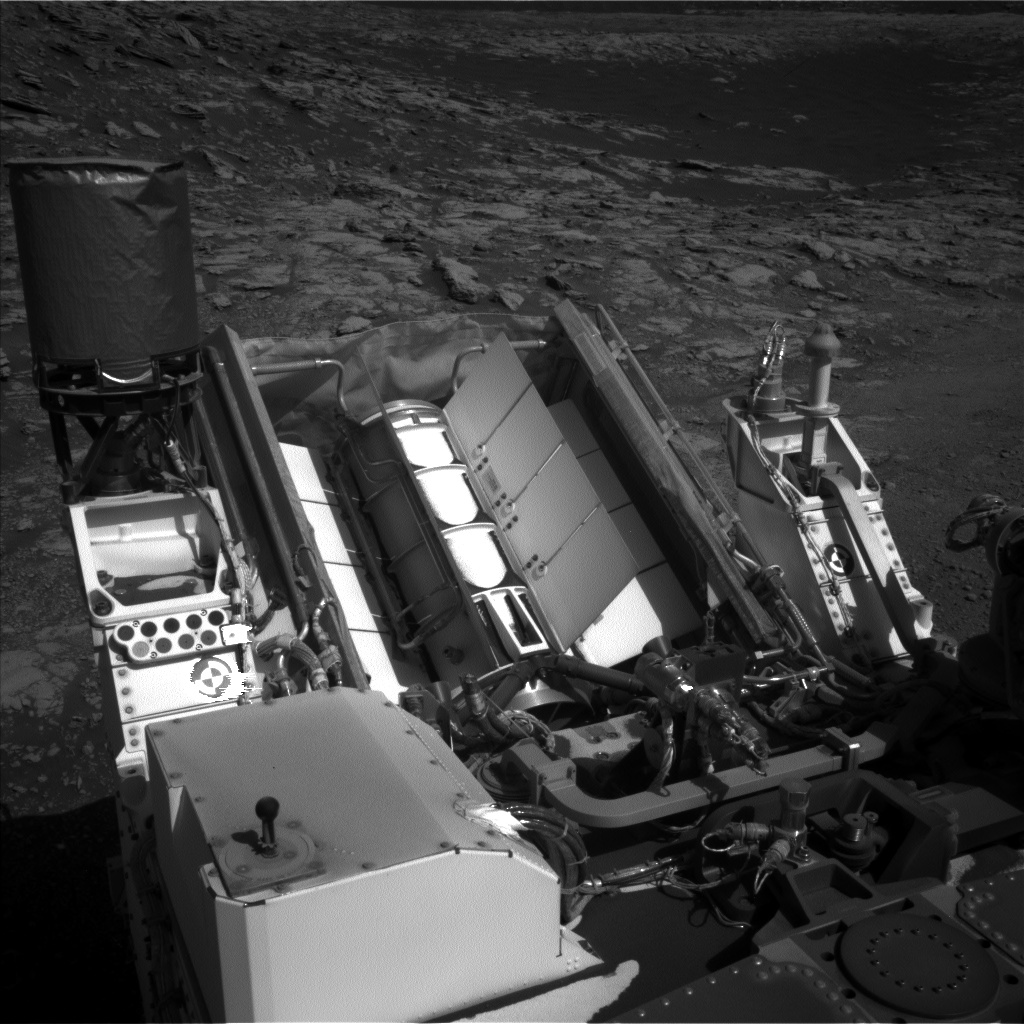 Nasa's Mars rover Curiosity acquired this image using its Left Navigation Camera on Sol 2589, at drive 2038, site number 77