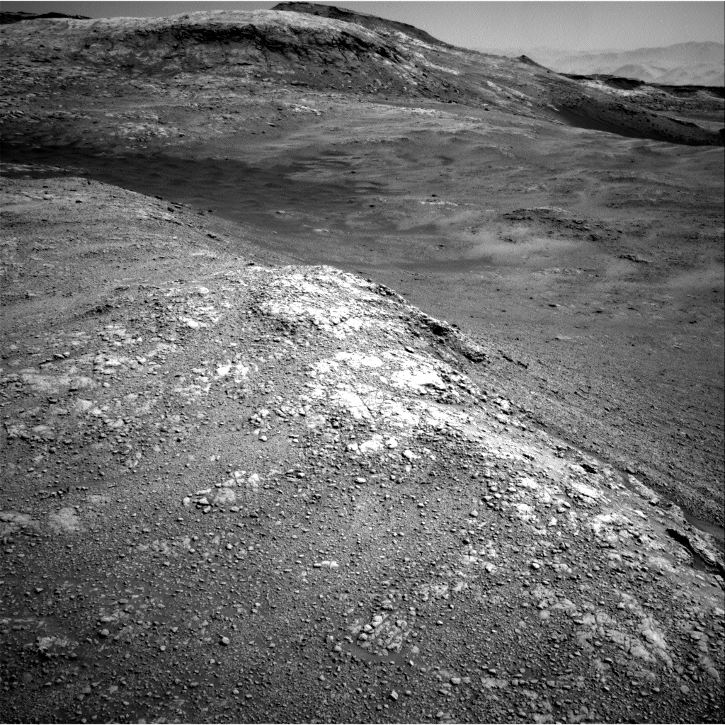 Nasa's Mars rover Curiosity acquired this image using its Right Navigation Camera on Sol 2589, at drive 1986, site number 77