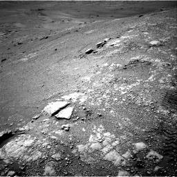Nasa's Mars rover Curiosity acquired this image using its Right Navigation Camera on Sol 2589, at drive 2004, site number 77