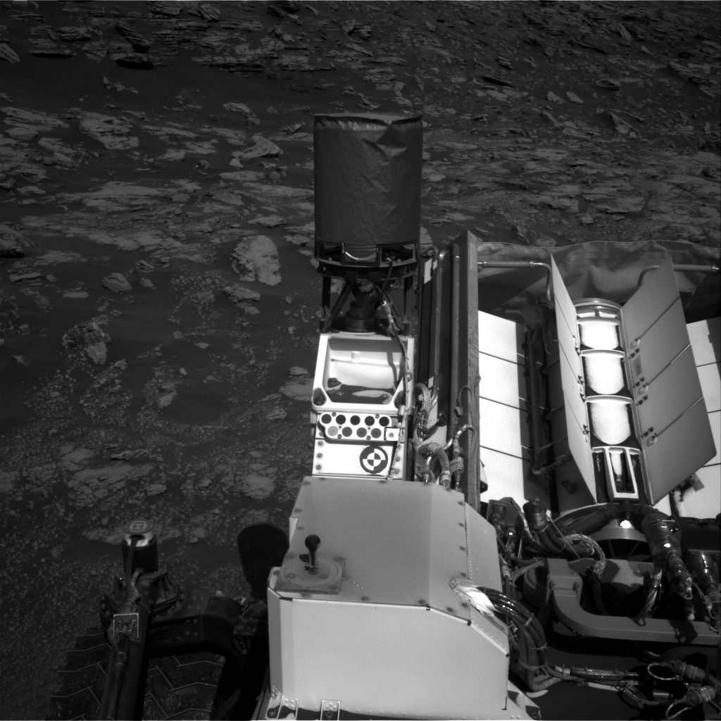 Nasa's Mars rover Curiosity acquired this image using its Right Navigation Camera on Sol 2589, at drive 2038, site number 77