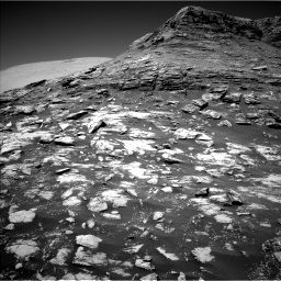 Nasa's Mars rover Curiosity acquired this image using its Left Navigation Camera on Sol 2590, at drive 2098, site number 77