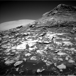 Nasa's Mars rover Curiosity acquired this image using its Left Navigation Camera on Sol 2590, at drive 2116, site number 77
