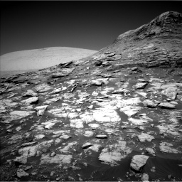Nasa's Mars rover Curiosity acquired this image using its Left Navigation Camera on Sol 2590, at drive 2128, site number 77