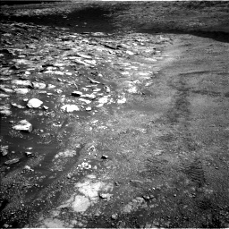 Nasa's Mars rover Curiosity acquired this image using its Left Navigation Camera on Sol 2590, at drive 2152, site number 77