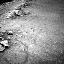 Nasa's Mars rover Curiosity acquired this image using its Left Navigation Camera on Sol 2590, at drive 2200, site number 77