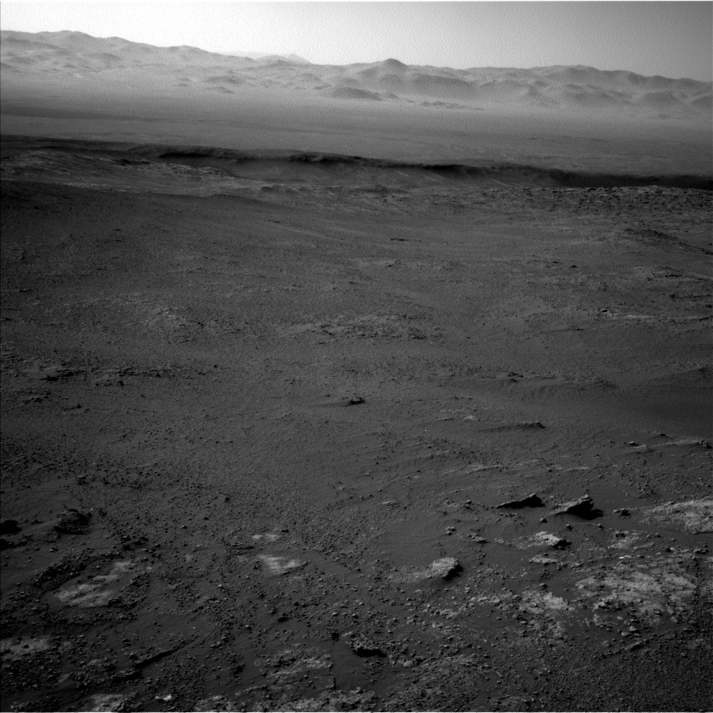 Nasa's Mars rover Curiosity acquired this image using its Left Navigation Camera on Sol 2590, at drive 2254, site number 77