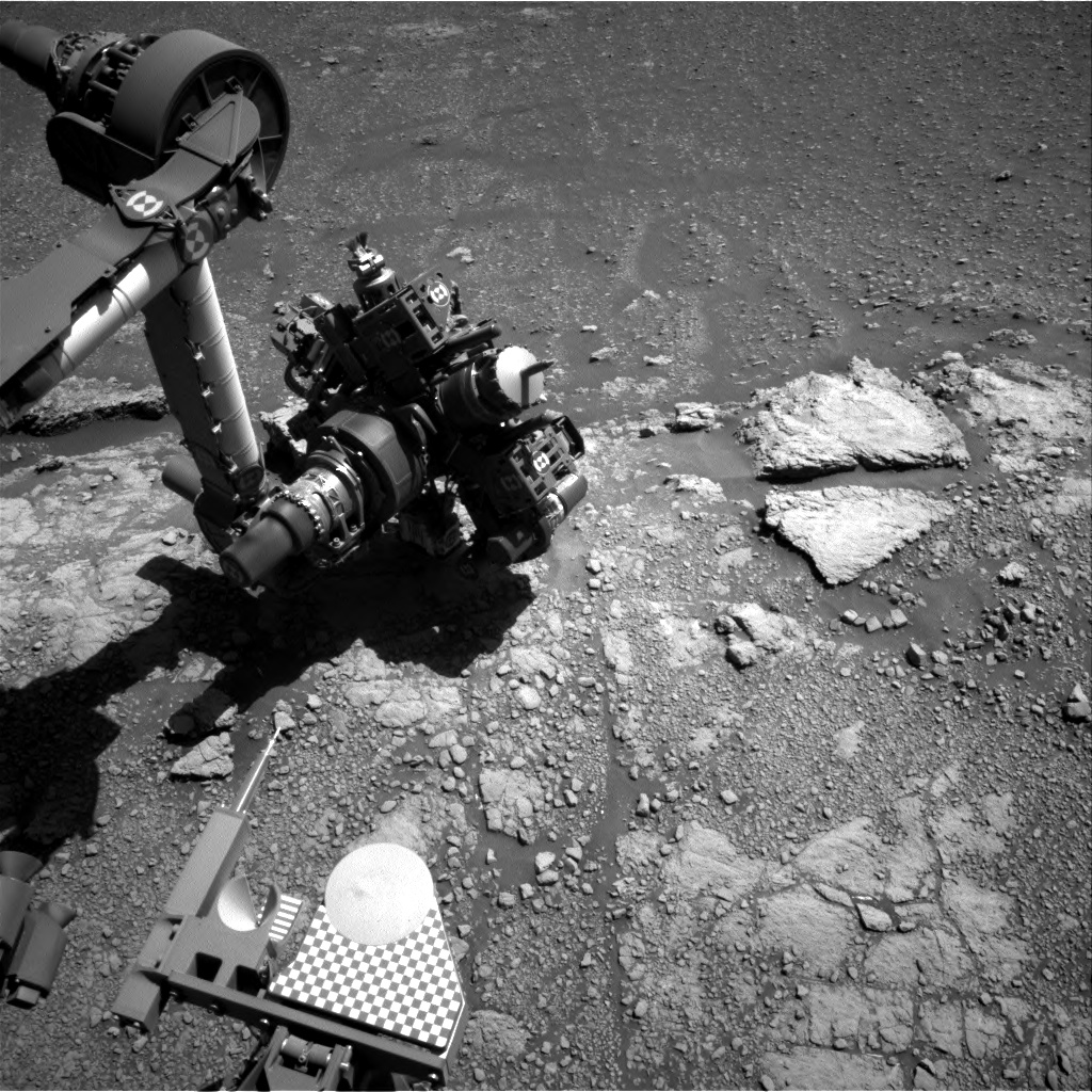 Nasa's Mars rover Curiosity acquired this image using its Right Navigation Camera on Sol 2590, at drive 2038, site number 77