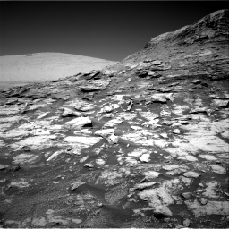 Nasa's Mars rover Curiosity acquired this image using its Right Navigation Camera on Sol 2590, at drive 2146, site number 77