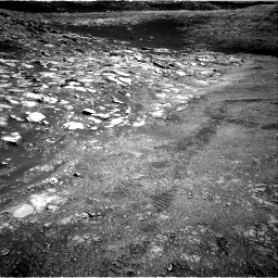 Nasa's Mars rover Curiosity acquired this image using its Right Navigation Camera on Sol 2590, at drive 2146, site number 77