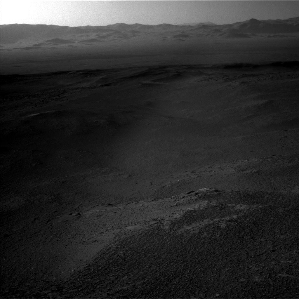 Nasa's Mars rover Curiosity acquired this image using its Left Navigation Camera on Sol 2595, at drive 2786, site number 77