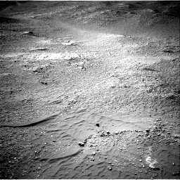 Nasa's Mars rover Curiosity acquired this image using its Right Navigation Camera on Sol 2595, at drive 2636, site number 77