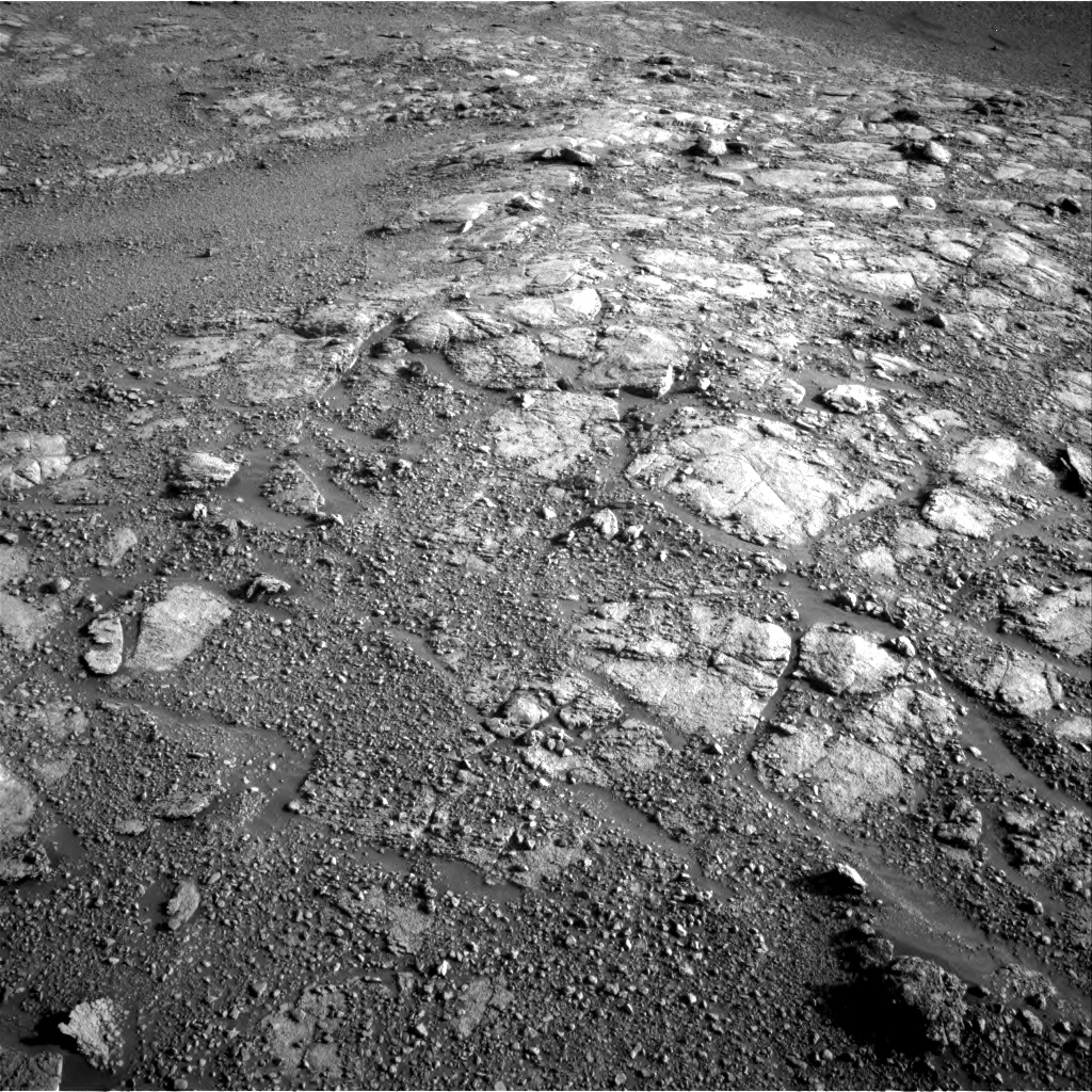 Nasa's Mars rover Curiosity acquired this image using its Right Navigation Camera on Sol 2595, at drive 2750, site number 77