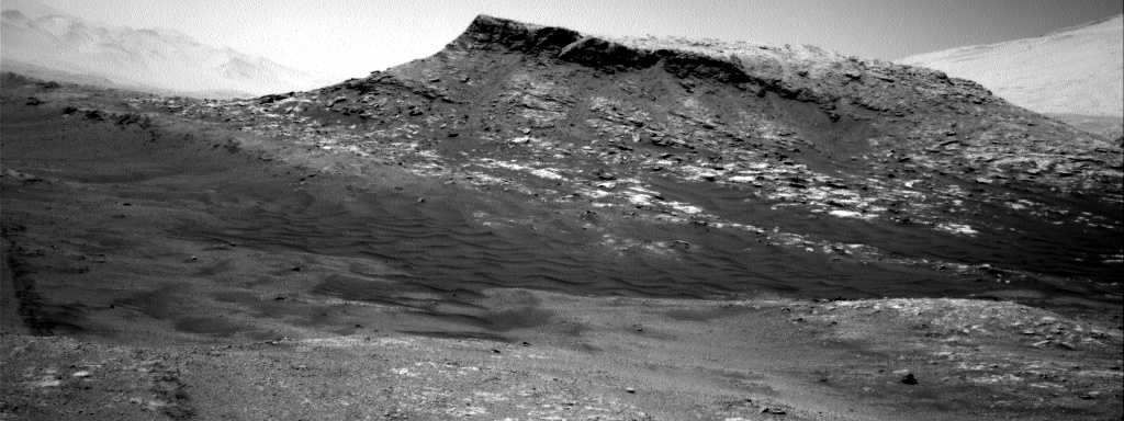 Nasa's Mars rover Curiosity acquired this image using its Right Navigation Camera on Sol 2598, at drive 2786, site number 77
