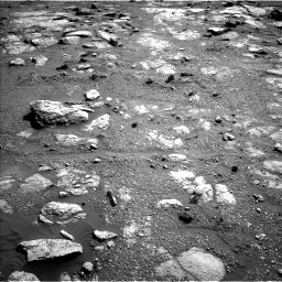 Nasa's Mars rover Curiosity acquired this image using its Left Navigation Camera on Sol 2602, at drive 2930, site number 77