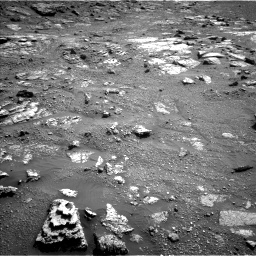 Nasa's Mars rover Curiosity acquired this image using its Left Navigation Camera on Sol 2602, at drive 2948, site number 77