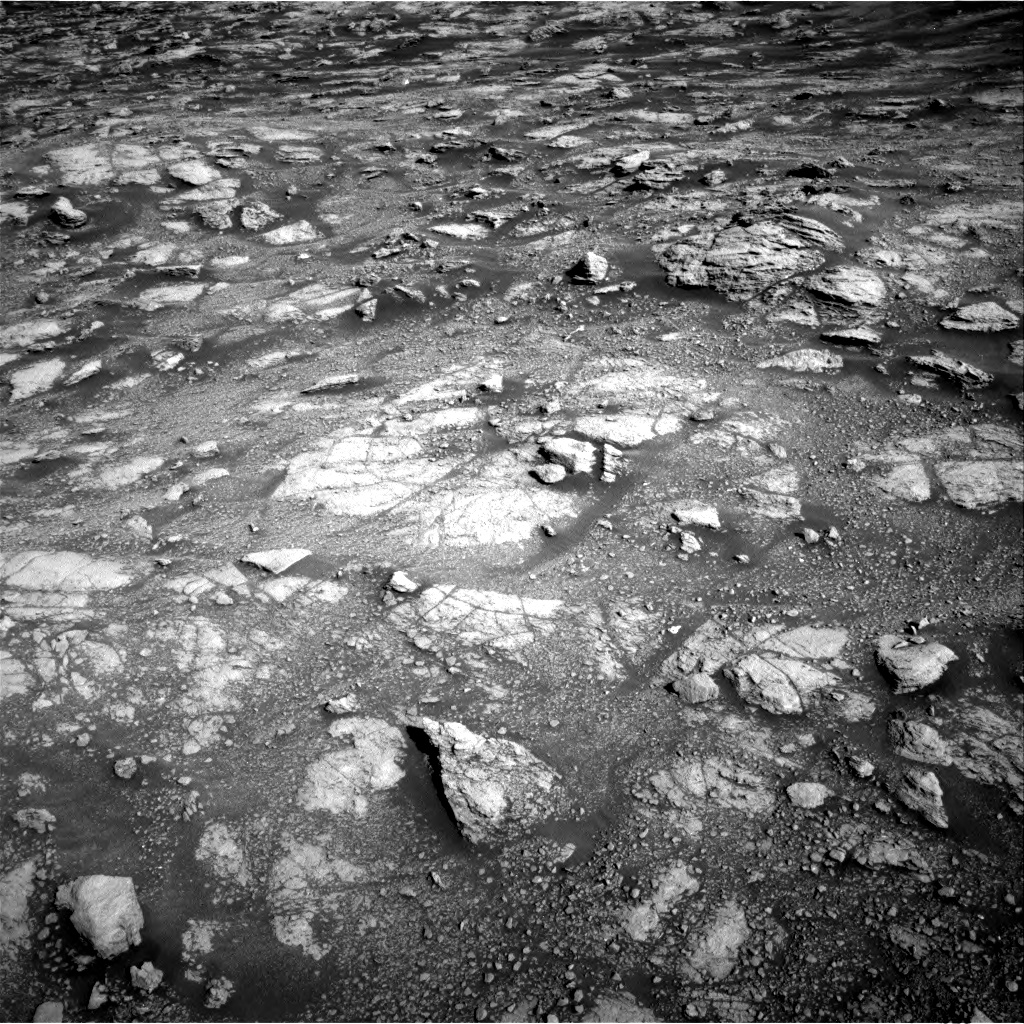 Nasa's Mars rover Curiosity acquired this image using its Right Navigation Camera on Sol 2602, at drive 2918, site number 77