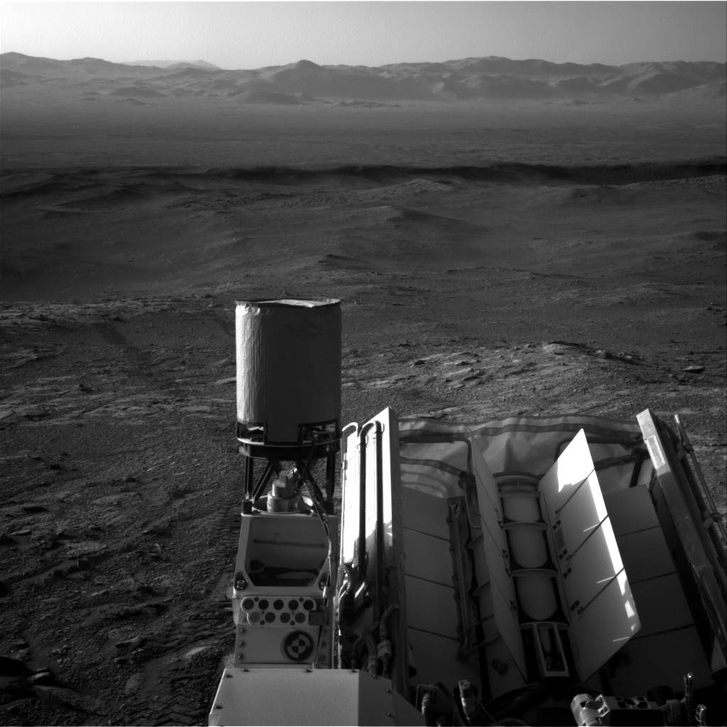 Nasa's Mars rover Curiosity acquired this image using its Right Navigation Camera on Sol 2602, at drive 2954, site number 77