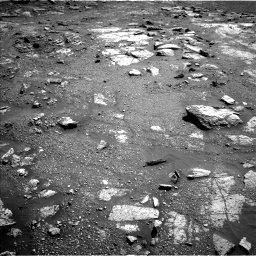Nasa's Mars rover Curiosity acquired this image using its Left Navigation Camera on Sol 2604, at drive 2960, site number 77