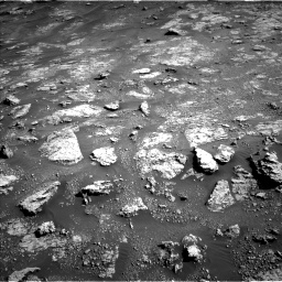Nasa's Mars rover Curiosity acquired this image using its Left Navigation Camera on Sol 2604, at drive 3002, site number 77