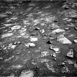 Nasa's Mars rover Curiosity acquired this image using its Left Navigation Camera on Sol 2604, at drive 3014, site number 77