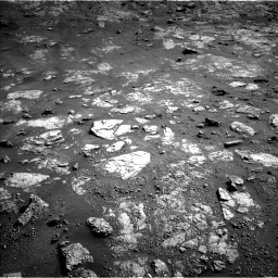 Nasa's Mars rover Curiosity acquired this image using its Left Navigation Camera on Sol 2604, at drive 3056, site number 77