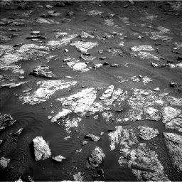 Nasa's Mars rover Curiosity acquired this image using its Left Navigation Camera on Sol 2604, at drive 3080, site number 77