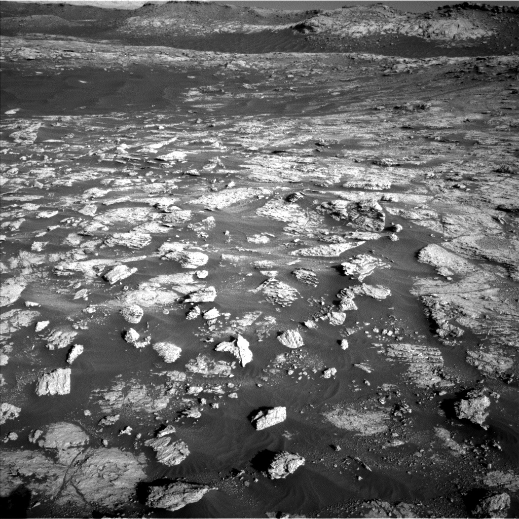 Nasa's Mars rover Curiosity acquired this image using its Left Navigation Camera on Sol 2604, at drive 0, site number 78