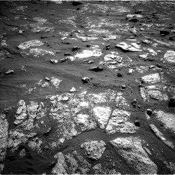 Nasa's Mars rover Curiosity acquired this image using its Left Navigation Camera on Sol 2606, at drive 18, site number 78