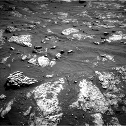 Nasa's Mars rover Curiosity acquired this image using its Left Navigation Camera on Sol 2606, at drive 30, site number 78