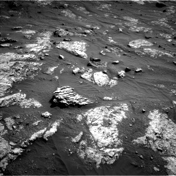 Nasa's Mars rover Curiosity acquired this image using its Left Navigation Camera on Sol 2606, at drive 42, site number 78