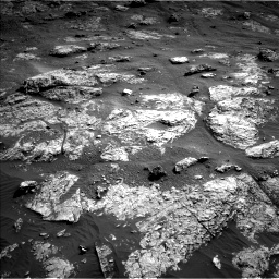 Nasa's Mars rover Curiosity acquired this image using its Left Navigation Camera on Sol 2606, at drive 60, site number 78