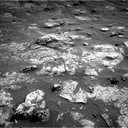 Nasa's Mars rover Curiosity acquired this image using its Left Navigation Camera on Sol 2606, at drive 66, site number 78